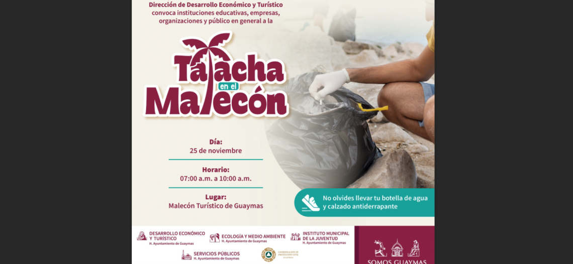 Habrá Talacha en el Malecón este sábado 25 de noviembre