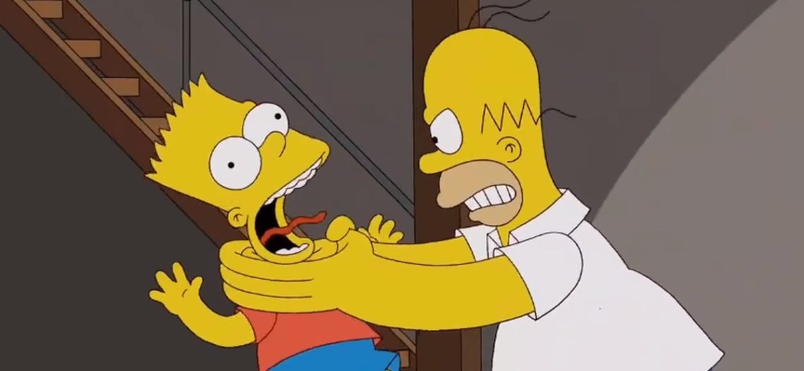 Homero ya no estrangulará más a Bart porque “los tiempos han cambiado”