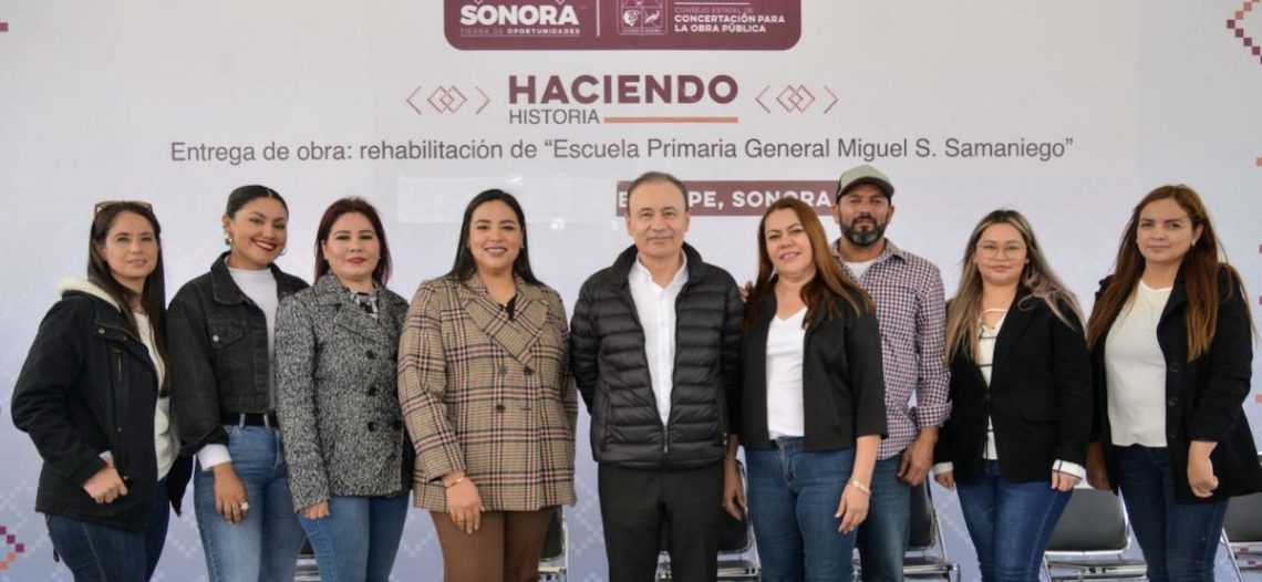 Brindamos espacios dignos para beneficio de los estudiantes de Bavispe: Alfonso Durazo