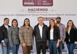 Brindamos espacios dignos para beneficio de los estudiantes de Bavispe: Alfonso Durazo