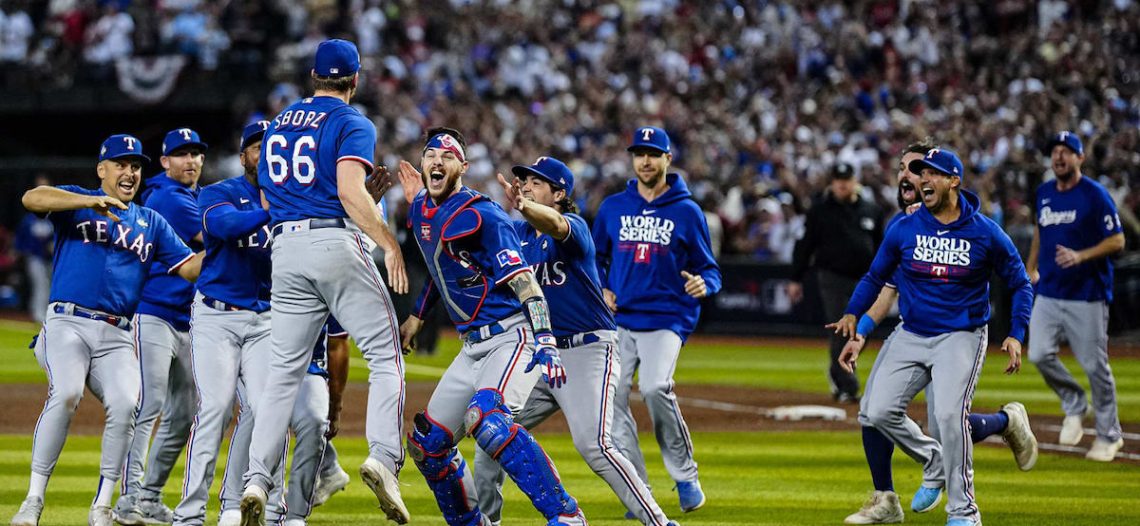 Rangers se corona por primera vez en la Serie Mundial tras vencer a los D’Backs