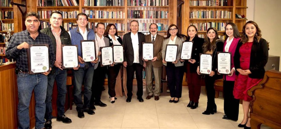 Gobierno de México a través de Comisión de Mejora Regulatoria certifica a 10 municipios