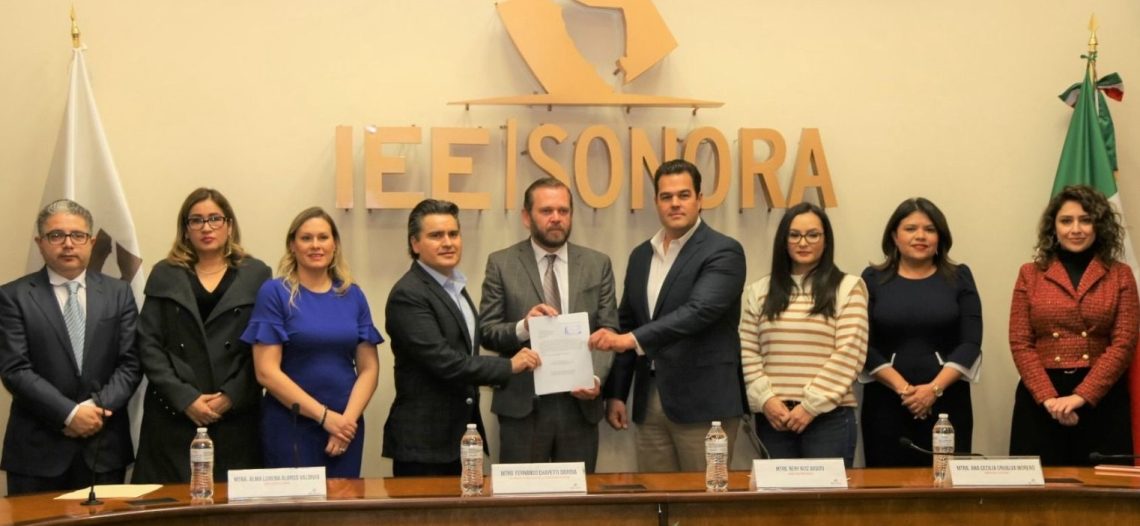 Registran PRI y PAN la alianza Fuerza por Sonora; el PRD no se ha adherido