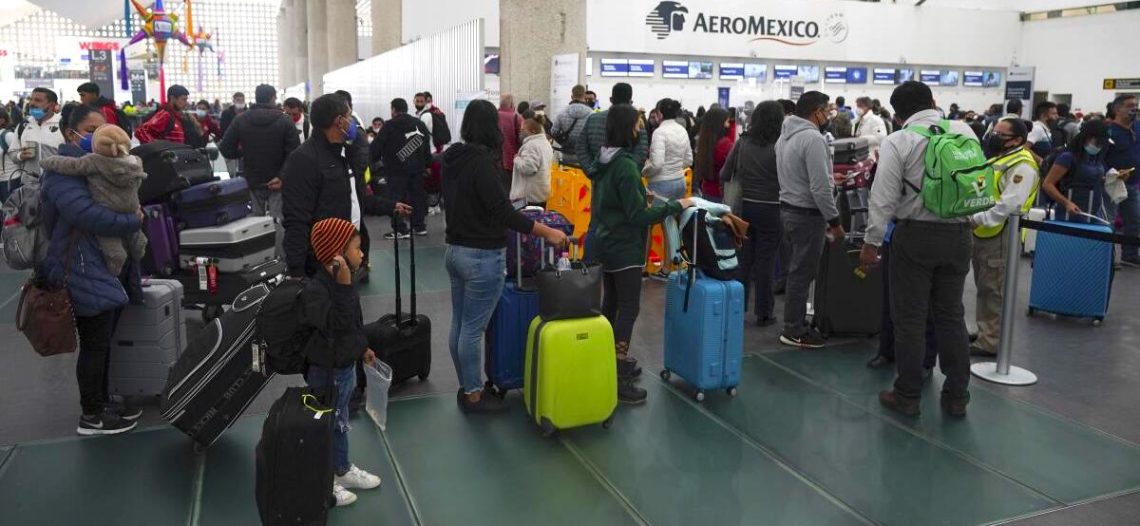 México impone nuevo récord de pasajeros, reporte de la AFAC