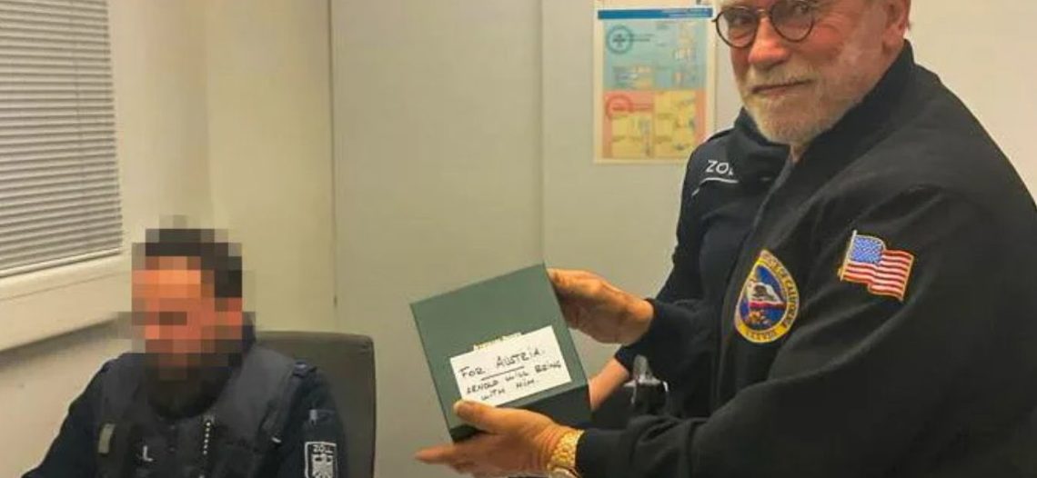 Detienen a Arnold Schwarzenegger en el aeropuerto de Múnich