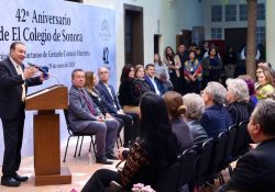 Colegio de Sonora es clave a la formación del capital humano sonorense: Alfonso Durazo