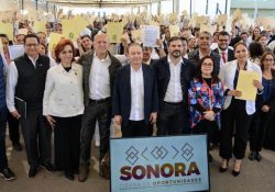 Entrega Gobernador Alfonso Durazo más de mil bases a personal de salud
