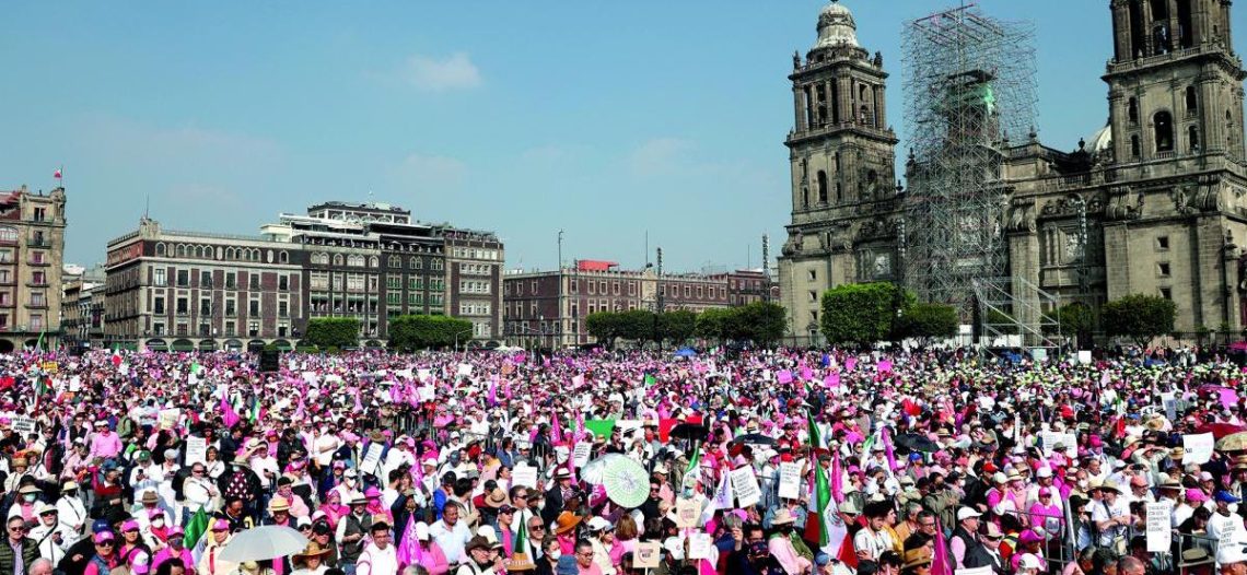 Marchan contra todos los partidos; no a desmantelar conquistas ciudadanas