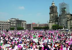 Marchan contra todos los partidos; no a desmantelar conquistas ciudadanas