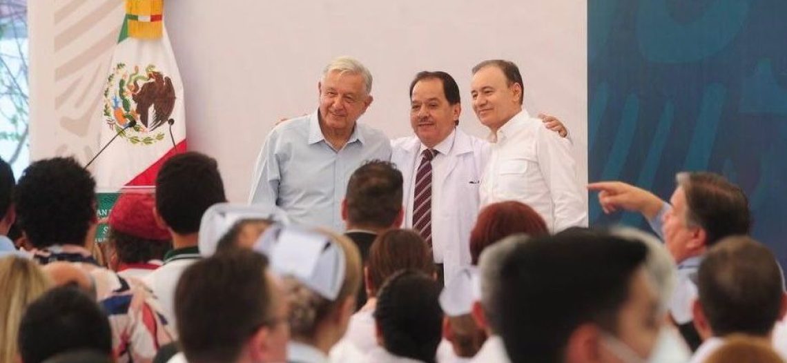 Supervisan Gobernador y Presidente sistema de salud en Sonora