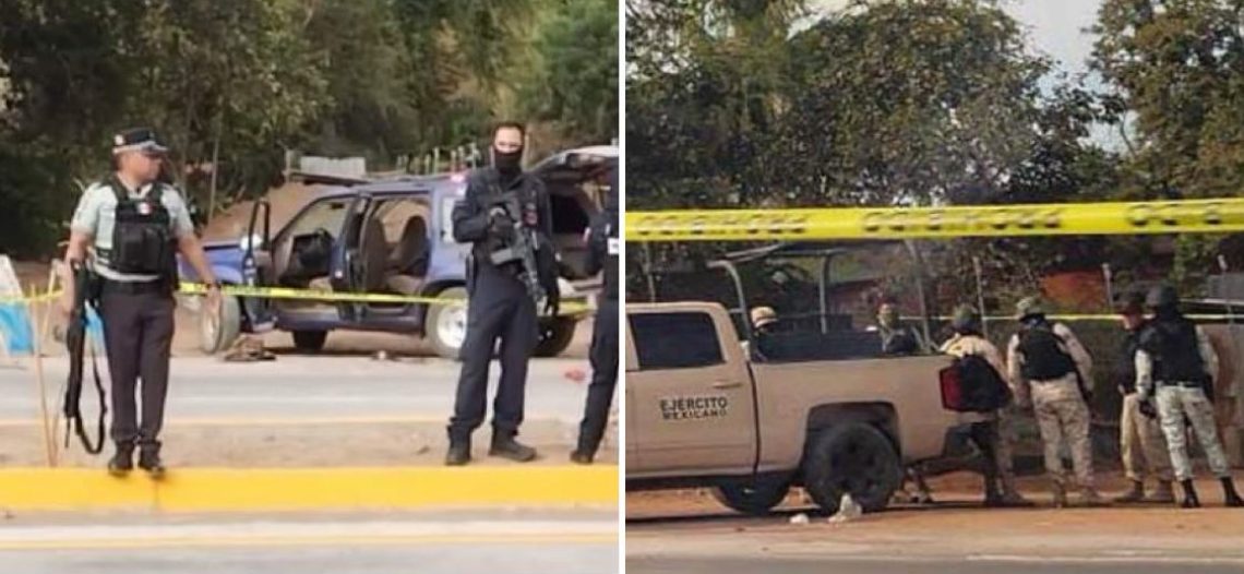 Abaten elementos AMIC a presunto en el poblado Yaqui de Vicam