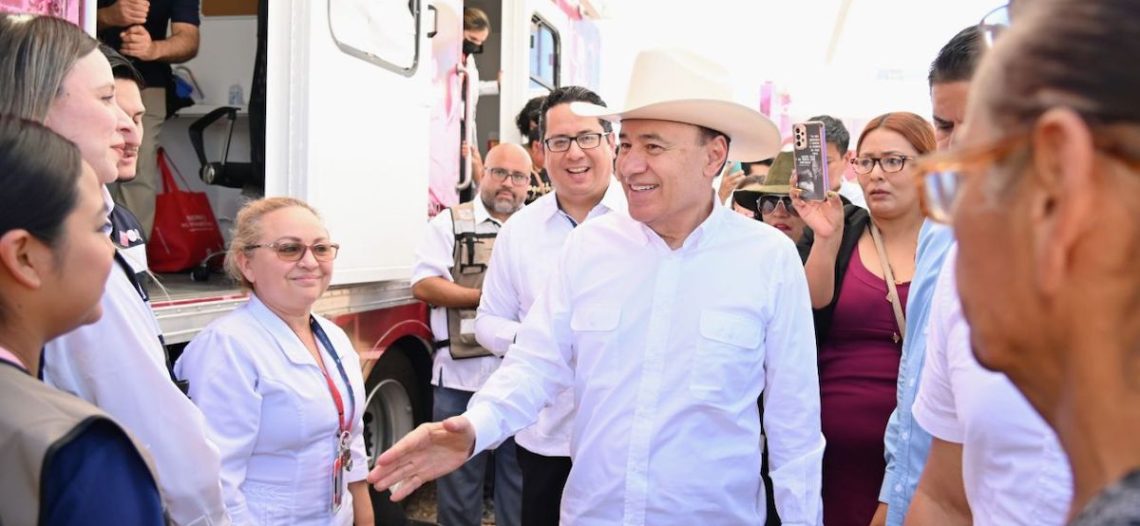 Supervisa Gobernador Durazo Clínicas Móviles de Medicina Preventiva