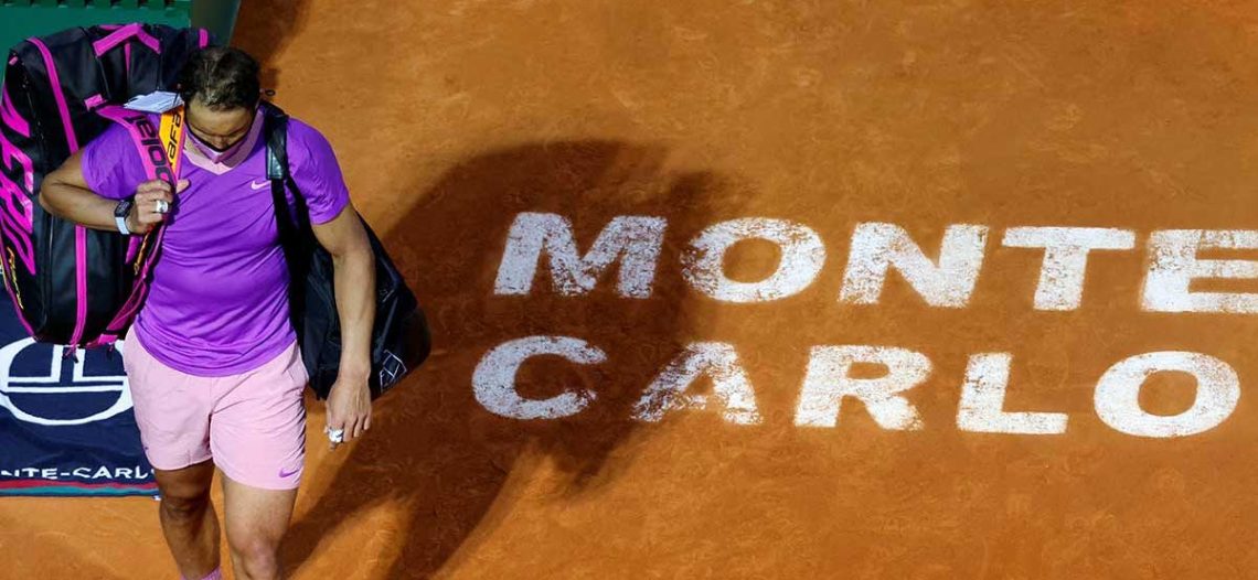 Rafael Nadal se retira de Montecarlo; ‘mi cuerpo no me lo permite’