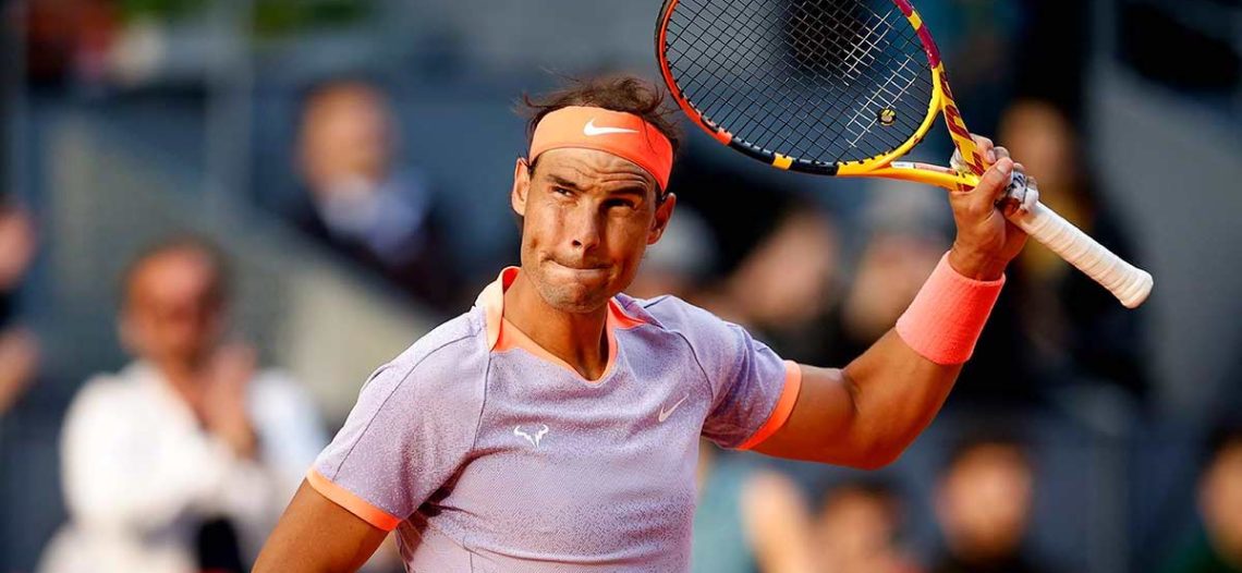 Rafael Nadal sigue imparable en Madrid, va a octavos de final
