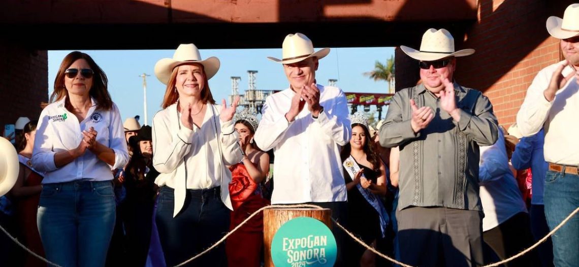 Inaugura Gobernador ExpoGan 2024 y estrena Salón de Eventos El Vaquero
