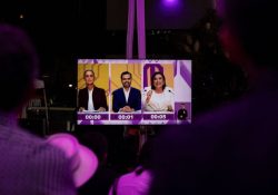 Entre propuestas y ataques; primer encuentro de los tres presidenciables