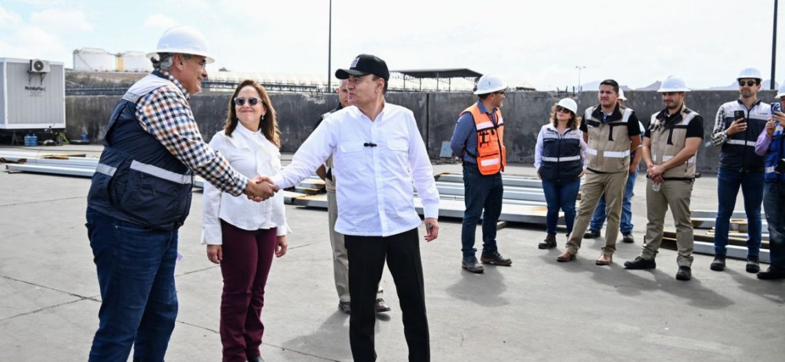Recorre Gobernador avances de Modernización del Puerto y carretera Guaymas – Chihuahua