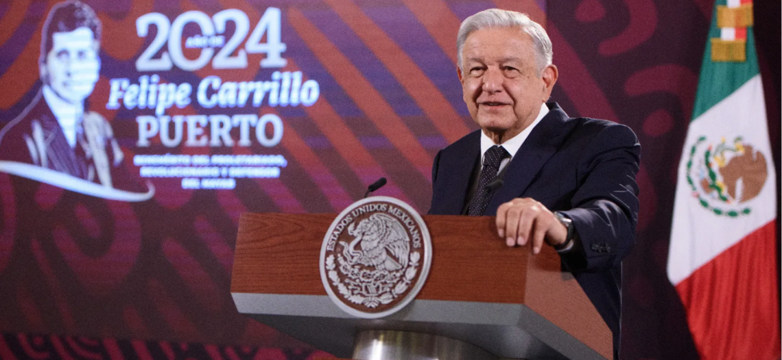 Después de la “Marea rosa” y el tercer debate, AMLO dice que “México está requetebién”