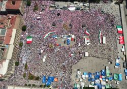 Gobierno de la CDMX reporta saldo blanco en la marcha; cuantifica la “Marea rosa” y dice que acudieron 95 mil manifestantes