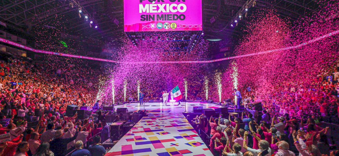 Xóchitl Gálvez cierra campaña en Monterrey; «en Palacio Nacional están temblando de miedo»