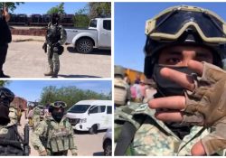Ejército de nuevo actúa contra migrantes; impide el trabajo de la prensa en Empalme