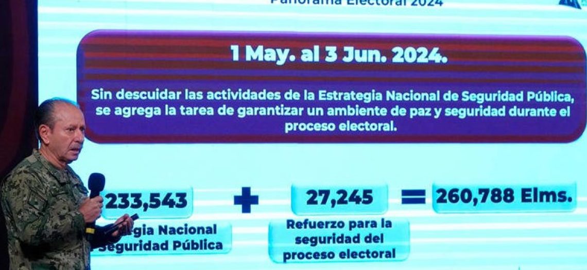 Blindan la elección: 260 mil elementos vigilarán la jornada