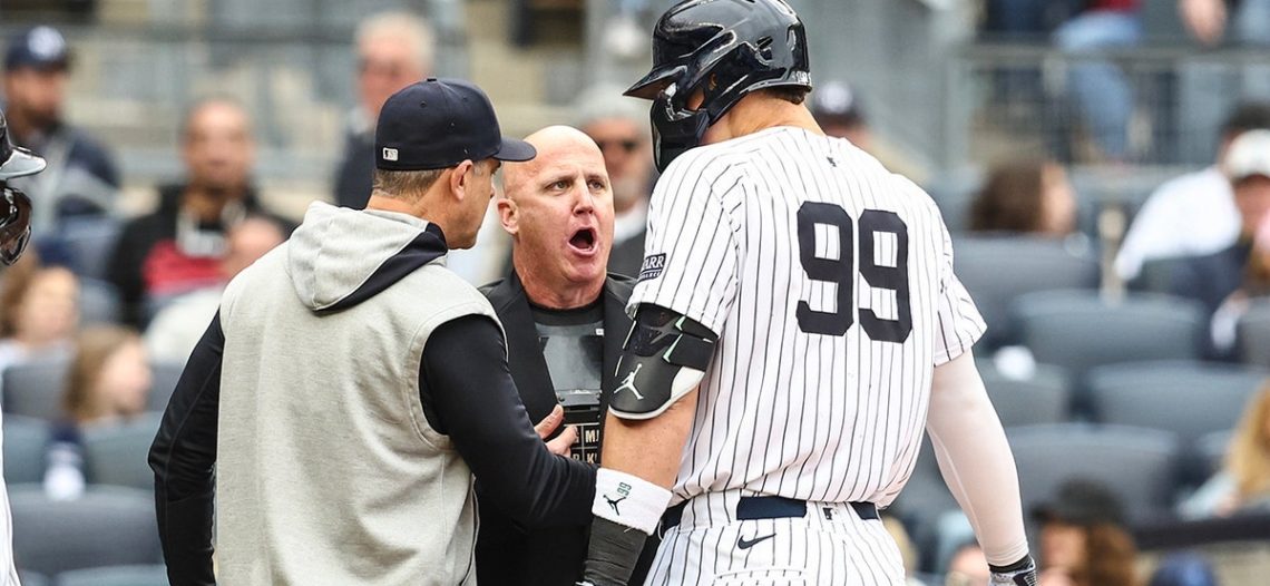 Sentencia al juez: Aaron Judge, expulsado en triunfo yankee