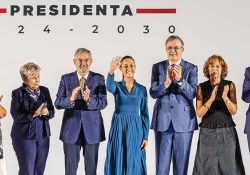 Claudia Sheinbaum presenta a los primeros seis integrantes de su gabinete