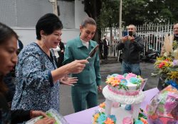 Así celebró su “cumple” 62, la próxima presidenta de México