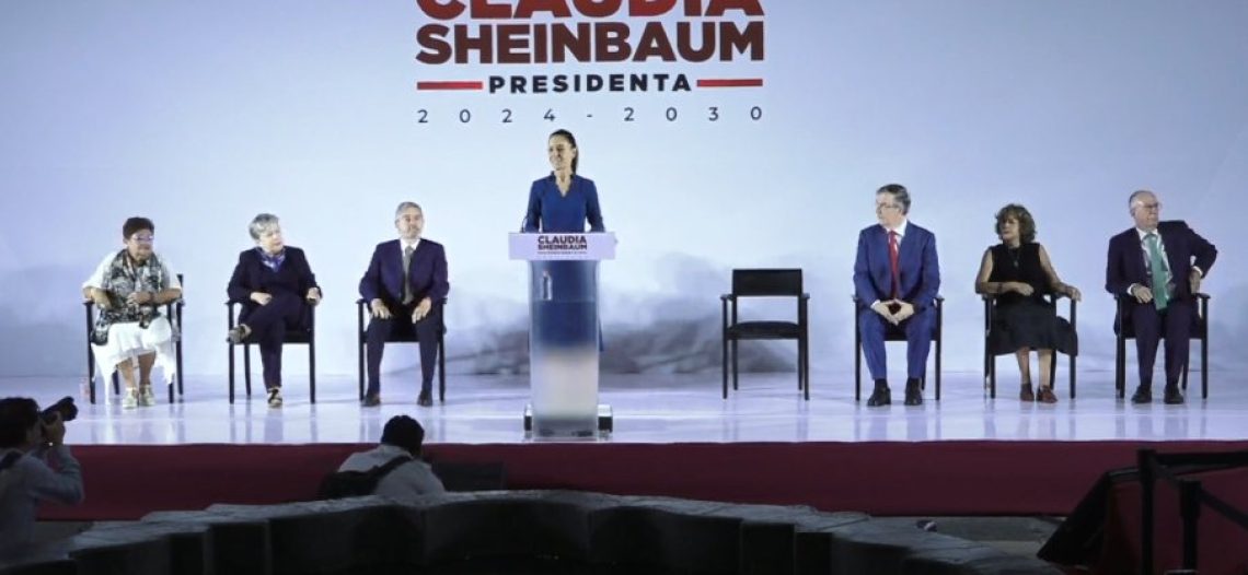 Sheinbaum presenta los primeros nombramientos; son 3 hombres y 3 mujeres
