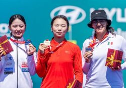Puntería de bronce; Alejandra Valencia destaca en Turquía