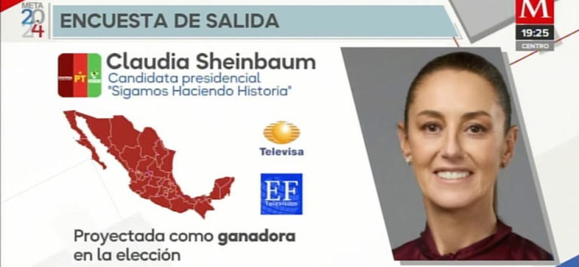 También las encuestadoras se dividen, pero dan mayoría a Sheinbaum