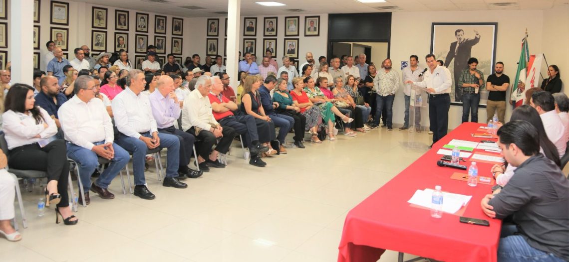Anuncia Díaz Brown la reconstrucción del PRI: afirma que recuperará la confianza del a gente