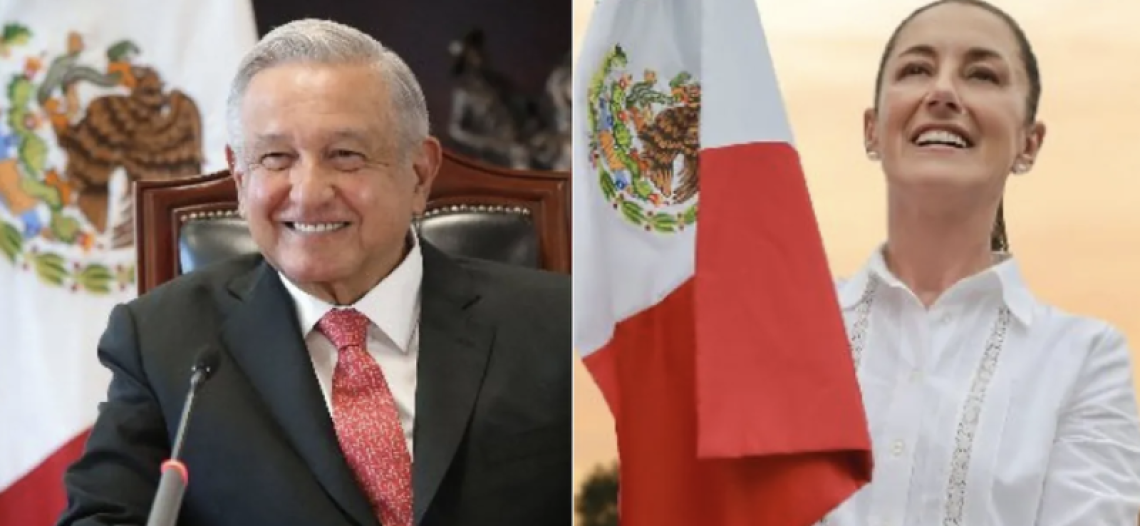 AMLO felicitó a Claudia Sheinbaum por su cumpleaños; dijo que el país está contento con la próxima presidenta