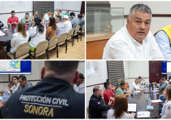 Participa Ayuntamiento de Guaymas en reunión de trabajo por altas temperaturas.