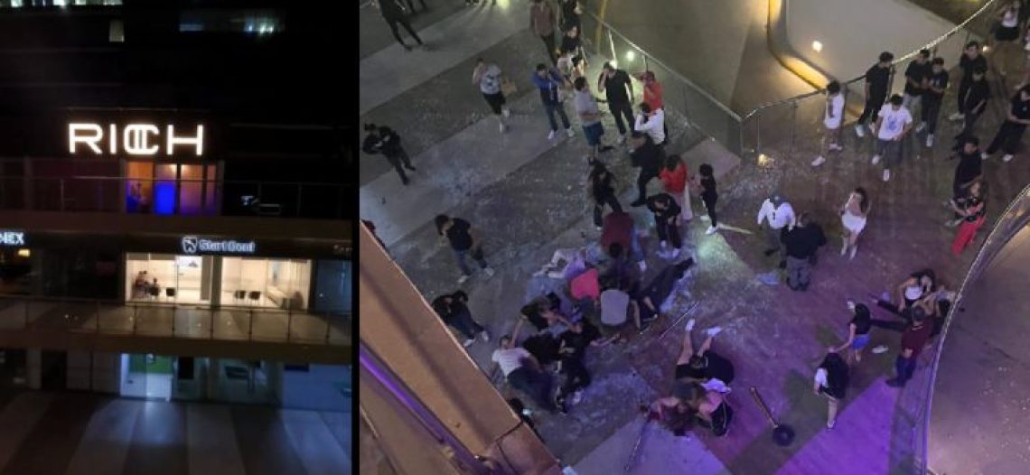 Mueren 2 jóvenes por colapso de barandal en antro en San Luis Potosí; hay 15 heridos