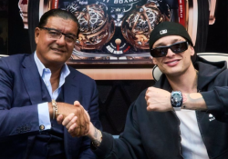 Peso Pluma presume adquisición de reloj valuado en 6 millones de pesos