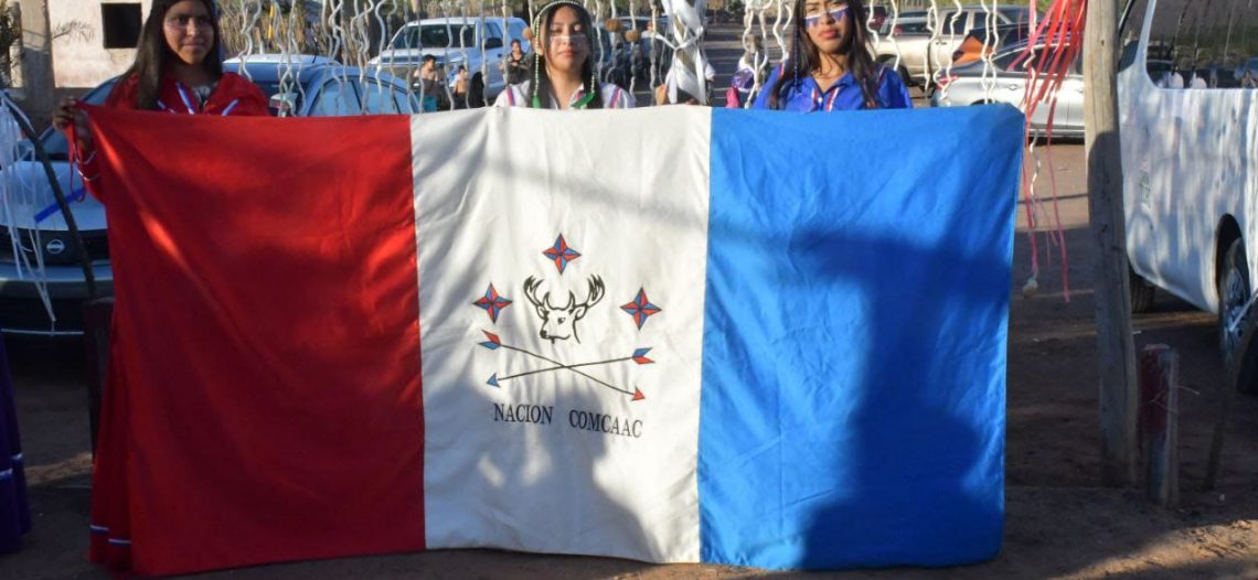Celebra la comunidad Comcáac el año nuevo en Punta Chueca