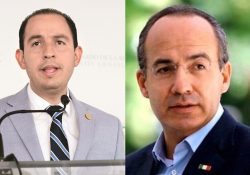 El expresidente Calderón critica al presidente del PAN, por agandallar senaduría