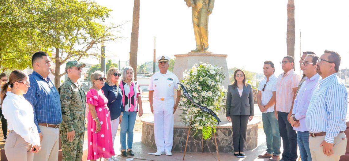 Celebra Ayuntamiento de Guaymas el CXLIV aniversario luctuoso del General José María Yáñez