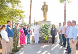 Celebra Ayuntamiento de Guaymas el CXLIV aniversario luctuoso del General José María Yáñez