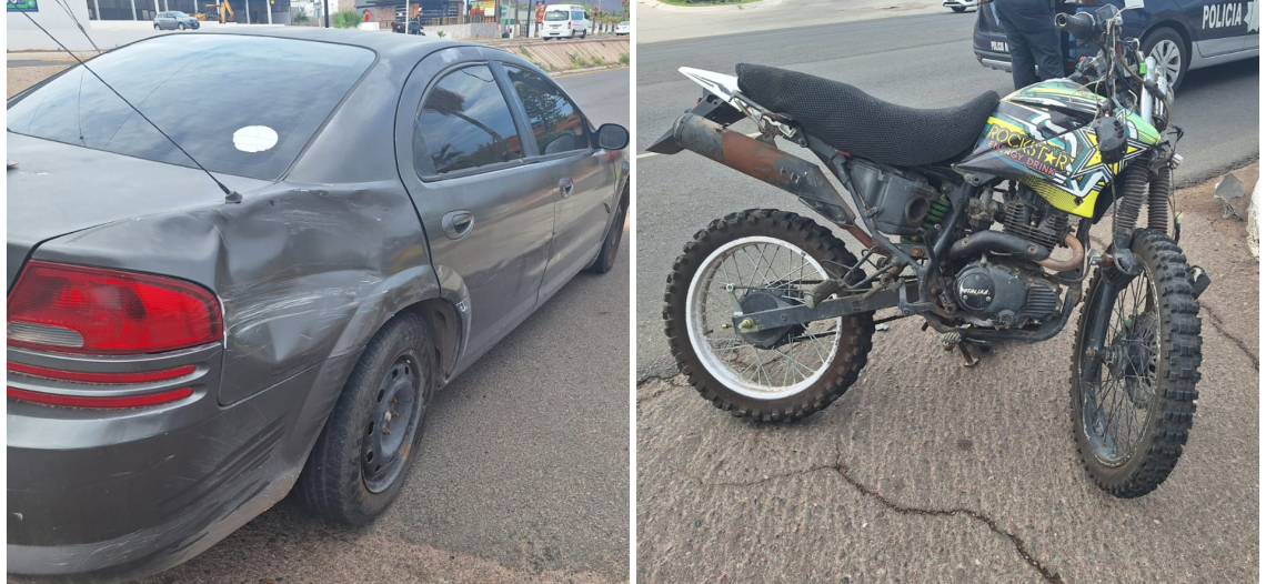 Accidente de Tráfico en el Bulevar Luis Encinas Deja Dos Lesionados Leves