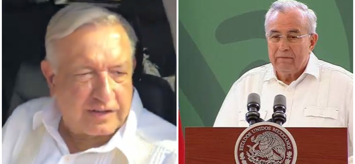 El presidente esperará la versión de Rocha Moya: “lo importante es que hay paz en Sinaloa”