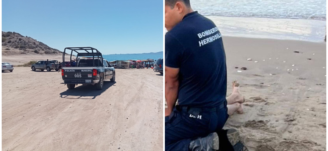 Tragedia en Bahía de Kino: Joven pierde la vida ahogado