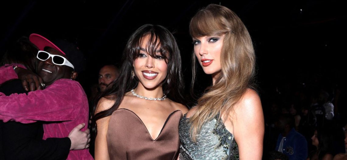 Taylor Swift y Danna Paola coinciden en los MTV VMAs 2024