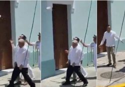 AMLO manda mensaje a la persona “lanzabotellas”: “Puede estar tranquilo”