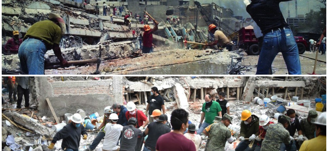 19 de septiembre en México: Recordando los terremotos de 1985 y 2017