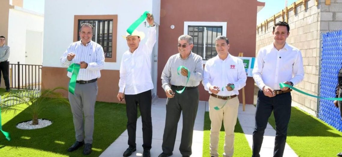 Responde Gobernador Durazo a demanda de vivienda de interés social