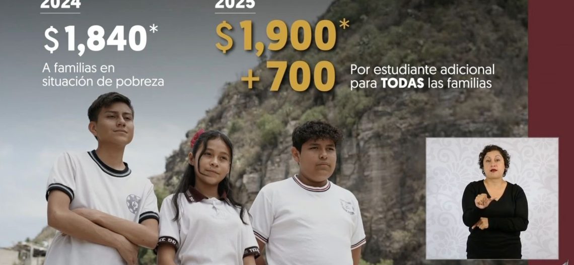 Gobierno de Sheinbaum anuncia nueva beca universal “Rita Cetina”