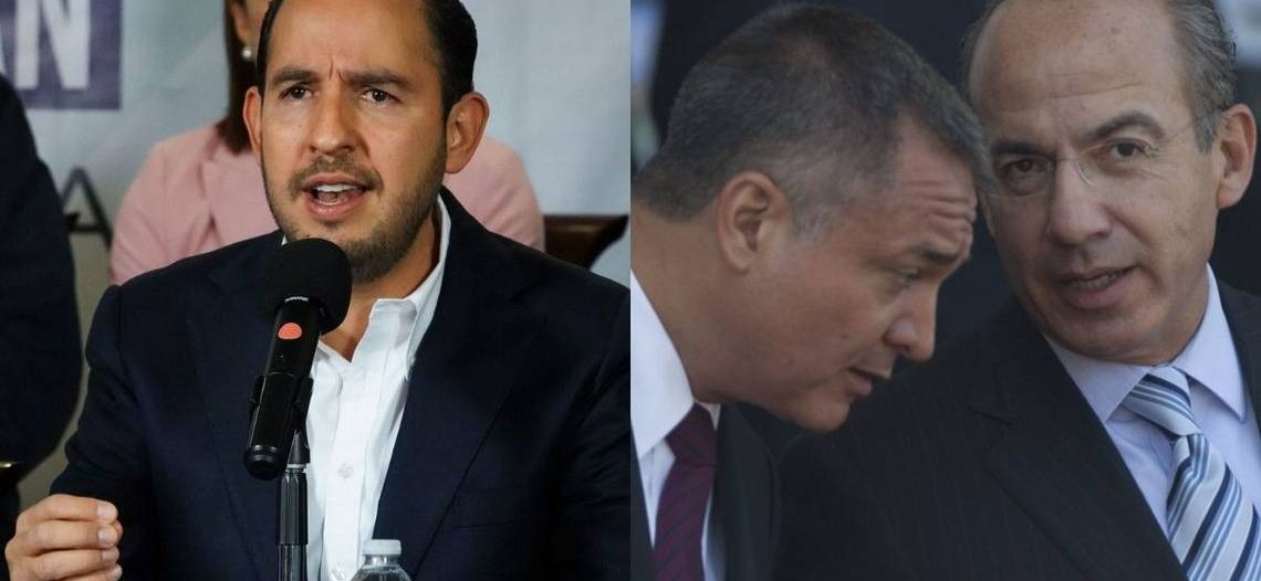 Marko Cortés exige cuentas a Felipe Calderón; el expresidente le responde